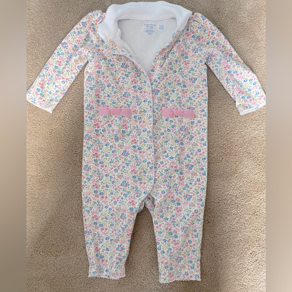 Tommy hilfiger footless onsie size 6m